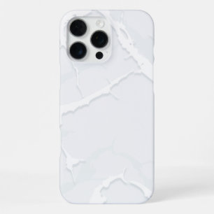 Funda Para iPhone 16 Pro Max Desecho de mármol blanco elegante