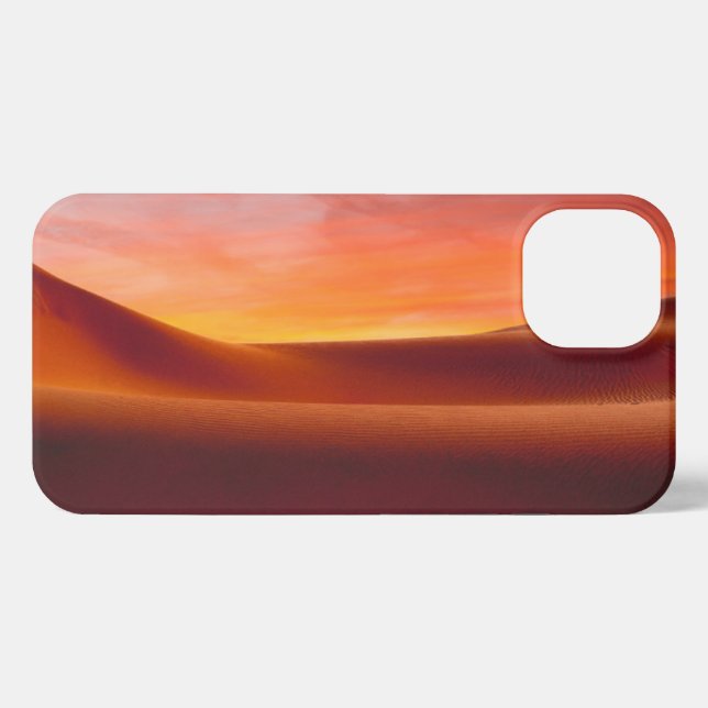 Funda Para iPhone Desiertos | Paisaje del desierto en rollo (Reverso Horizontal)