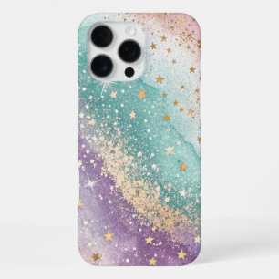 Funda Para iPhone 16 Pro Max deslumbramiento en oro verde azulado y morado
