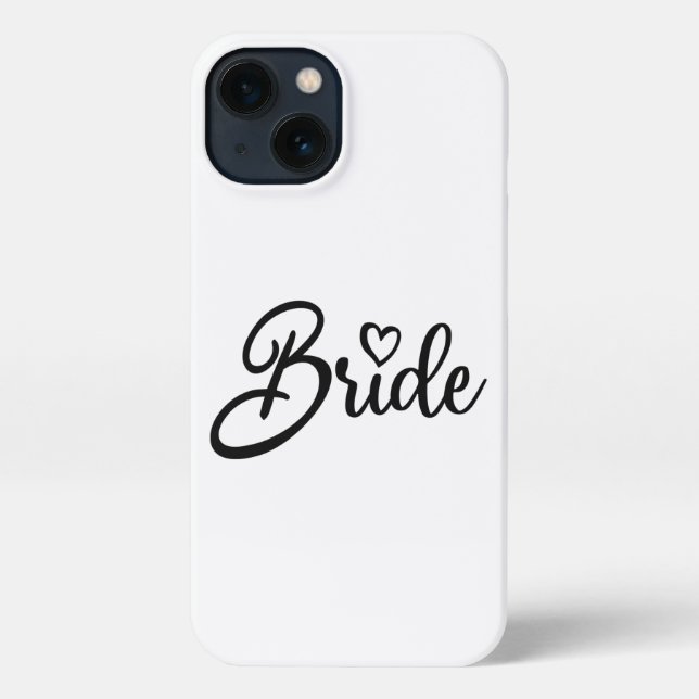 Funda Para iPhone Despedida de soltera de la novia Fiesta de boda nu (Reverso )