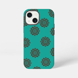 Funda Para iPhone 13 Mini "Desplazamientos de Crimson - Elegancia audaz"