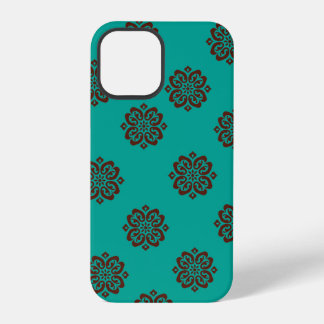 Funda Para iPhone 12 Pro "Desplazamientos de Crimson - Elegancia audaz"
