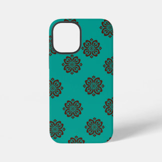 Funda Para iPhone 12 Mini "Desplazamientos de Crimson - Elegancia audaz"
