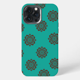 Funda Para iPhone 13 Pro Max "Desplazamientos de Crimson - Elegancia audaz"