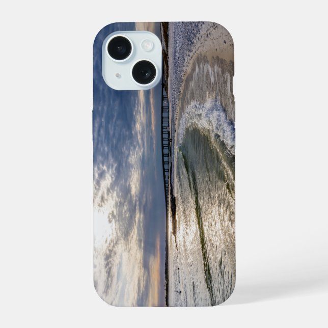 Funda para iPhone Destin Florida Evening Waves (Reverso )