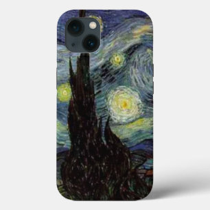 Detalle de La noche estrellada de van Gogh