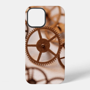Funda Para iPhone 12 Detalle de piezas de relojantiguo, bolsillo, reloj
