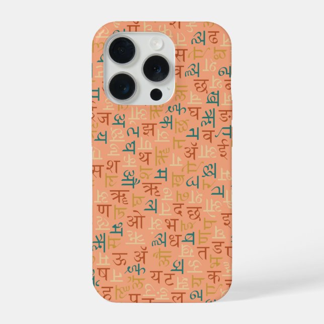 Funda Para iPhone Devanagari (Reverso )