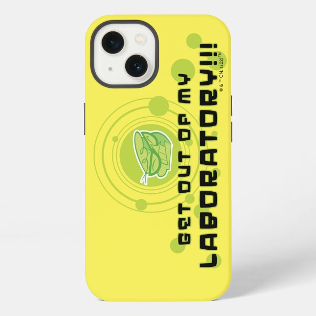 Funda Para iPhone Dexter - ¡Sal de mi laboratorio!!! (Reverso )
