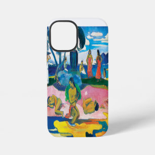 Funda Para iPhone 12 Mini Día de Dios Paul Gauguin (Mahana no atua) Arte