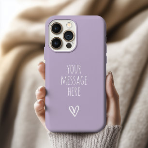 Día de la Madre Mensaje personalizado Lilac Mamá