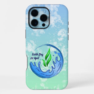 Funda Para iPhone 16 Pro Max Día de la Tierra 2025 Nuestro poder nuestro Escudo
