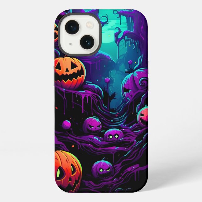 Funda Para iPhone Día de las Brujas (Reverso )