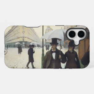 Funda Para iPhone 16 Plus Día de lluvias en las calles de París