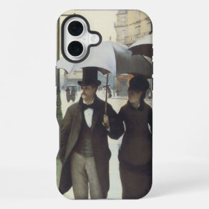 Funda Para iPhone 16 Plus Día de lluvias en las calles de París