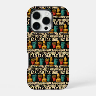 Funda Para iPhone 16 Pro Día del Padre Impuesto del Papá Asegurándose de qu