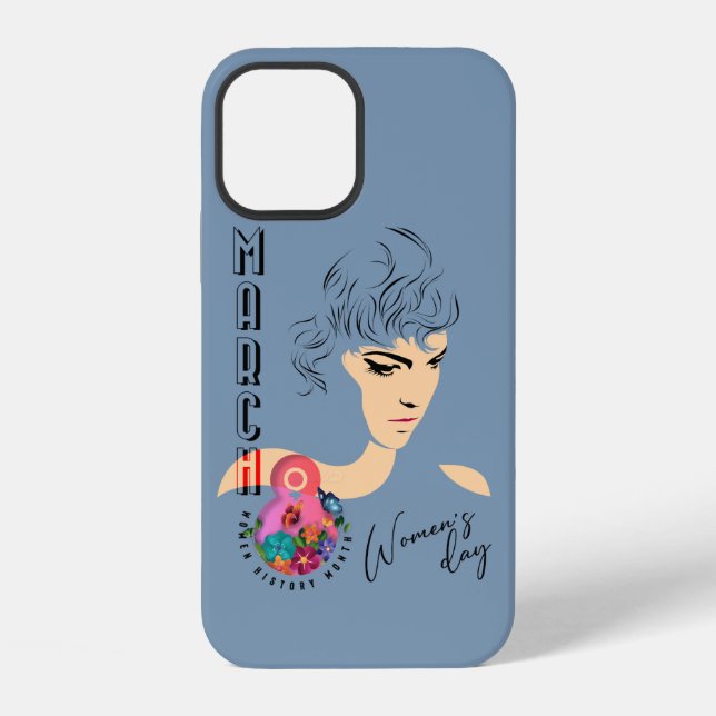 Funda Para iPhone Día Internacional de la Mujer | (Reverso )