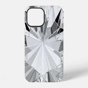 Funda Para iPhone 12 Diamante Realista: Textura 3D en Primer Plano