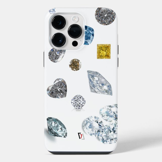 Funda Para iPhone diamantes  (Reverso )