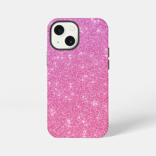 Funda Para iPhone Diamantina rosada (Reverso )