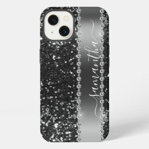 Diamond Bling Purpurina Look Black Midnight