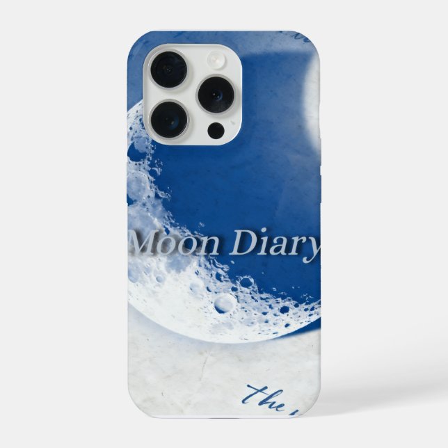 Funda Para iPhone Diario de la luna  (Reverso )