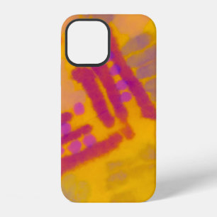 Funda Para iPhone 12 Dibujo creativo abstracto. Fondo de color de otoño
