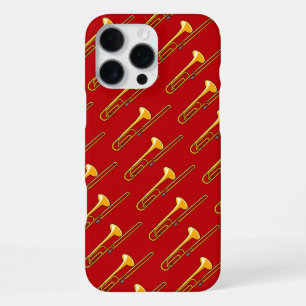 Funda Para iPhone 16 Pro Max Dibujo de Trombón
