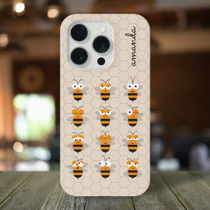 Dibujos Animados Divertidos y Lindos de Abejas de 