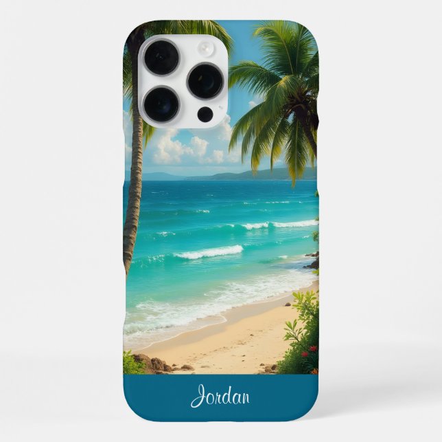 Funda Para iPhone Dicha Tropical (Reverso )