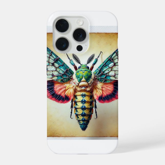 Funda Para iPhone Dichelia insect 020924IREF231 - Watercolor (Reverso )