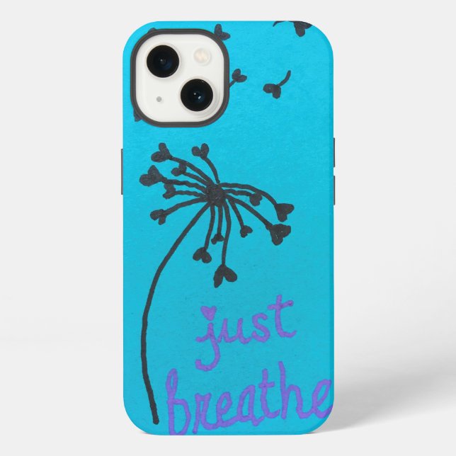 Funda Para iPhone Dientes de león - Respira (Reverso )