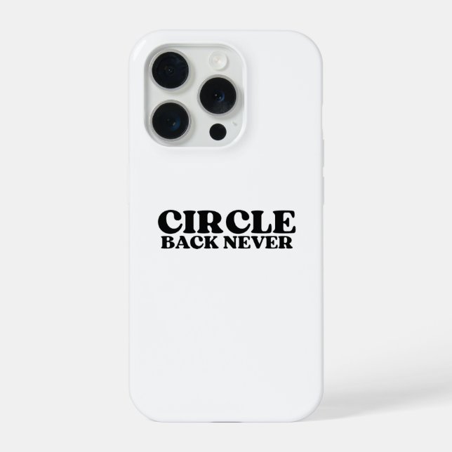 Funda Para iPhone Digital Dead-End | Circle Back Never iPhone (Reverso )