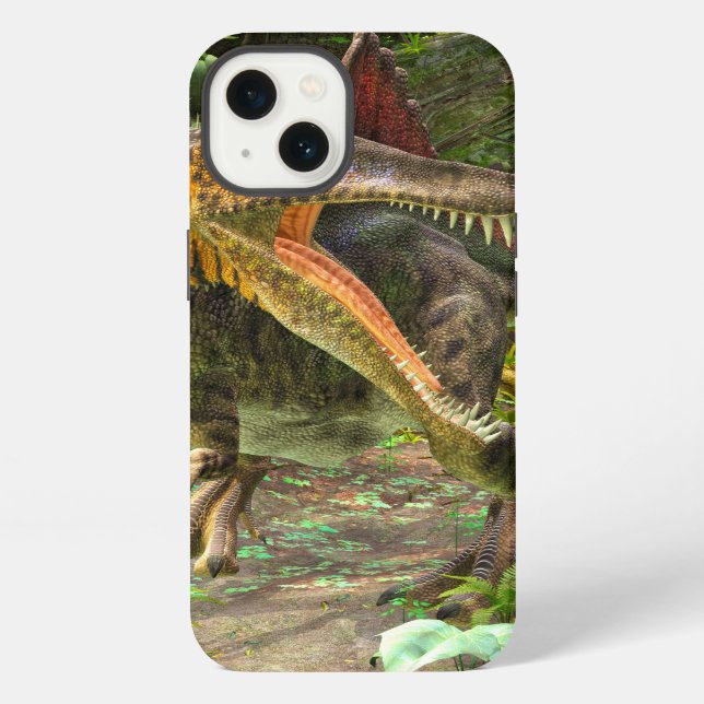 Funda Para iPhone Dinosaurio Spinosaurus (Reverso )