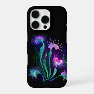 Funda Para iPhone 16 Pro Dionea atrapamoscas luminosa