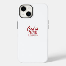 Dios es amor Biblia Verse fe cristiana Blanco