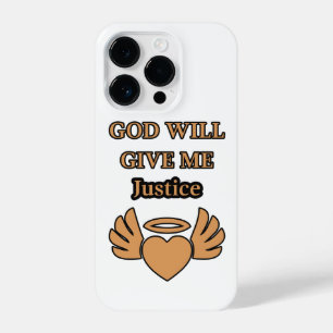 Funda Para iPhone 14 Pro Dios me dará justicia