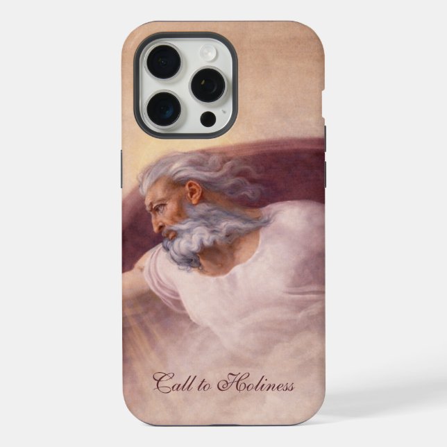 Funda Para iPhone Dios Padre Bendición Divina (Reverso )