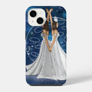 Funda Para iPhone 14 Diosa Zodiaco Géminis Con Planeta Mercurio