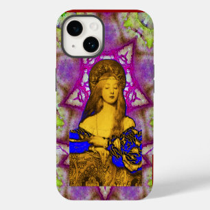 FUNDA PARA iPhone 14 DISEÑADOR DE COSTUMBRES DE BELLEZA DE VANITY-FASHI