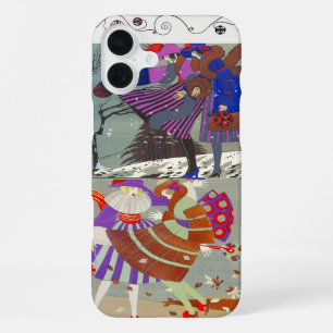 FUNDA PARA iPhone 16 PLUS DISEÑADOR DE VESTUARIO DE MODA DE INVIERNO Y OTOÑO