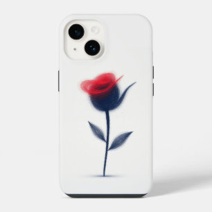 Funda Para iPhone 14 Diseño abstracto de flores