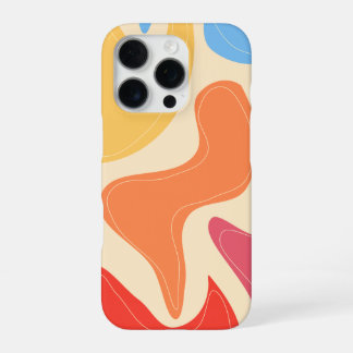 Funda Para iPhone 16 Pro Diseño abstracto suave - Arte estético mínimo