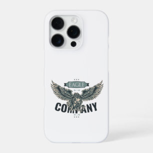 Funda Para iPhone 16 Pro Diseño Americano de la Compañía del Águila Retro
