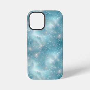 Funda Para iPhone 12 Mini Diseño Brillante Azul con Destellos