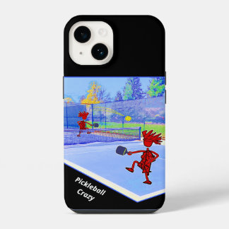 Funda Para iPhone 14 Diseño colorido y loco de las baloncestas