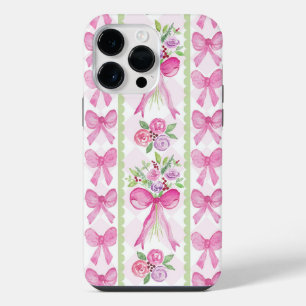 Funda Para iPhone 14 Pro Max Diseño de acuarela floral de arco