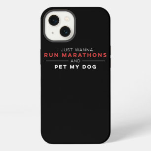 Diseño de carrera de corredor de perro de maratón