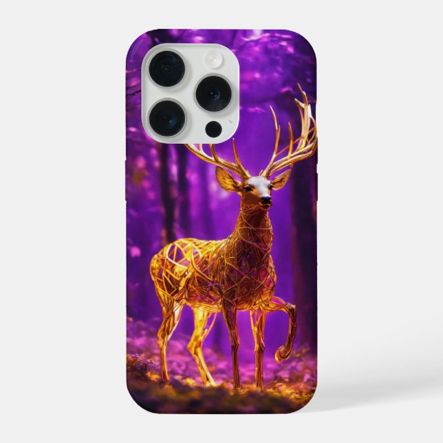 Funda Para iPhone "Diseño de Ciervo Elegante (Reverso )