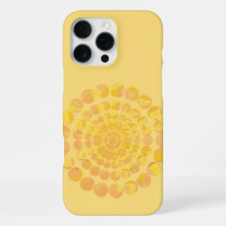 Funda Para iPhone 16 Pro Max Diseño de círculo texturizado minimalista de ráfag